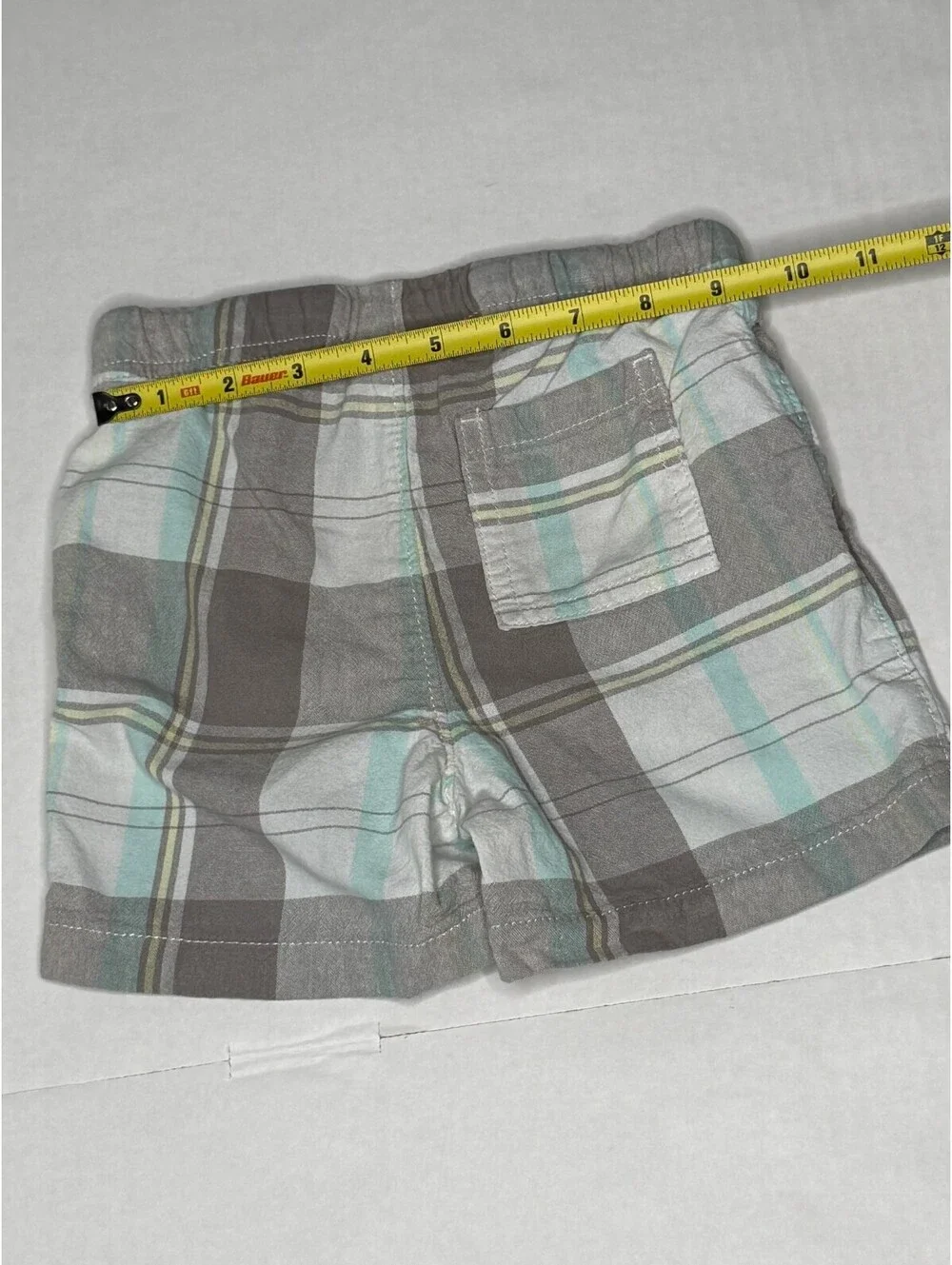 Jumping Beans Boys Pastel Plaid Shorts Size 2T